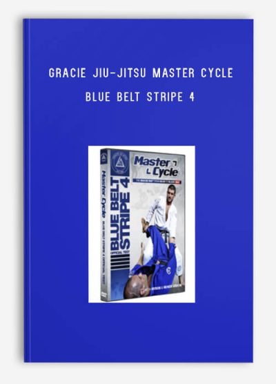 Gracie Jiu-Jitsu Master Cycle - Blue Belt Stripe 4