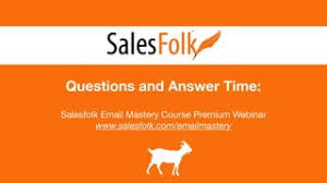 Heather Morgan - Salesfolk - Cold Email Mastery Course