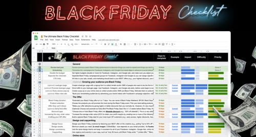 Jaka Smid - The Ultimate Black Friday Checklist