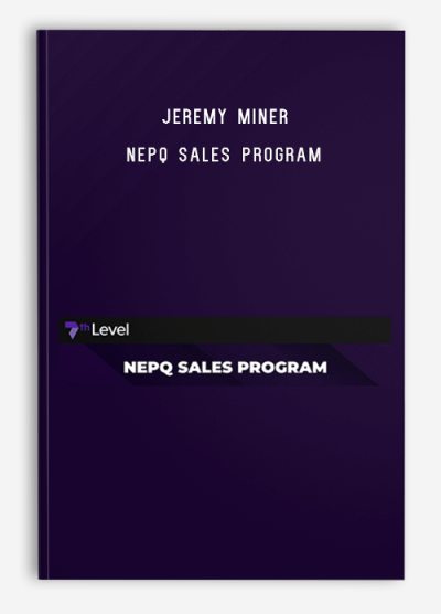 Jeremy Miner – NEPQ Sales Program