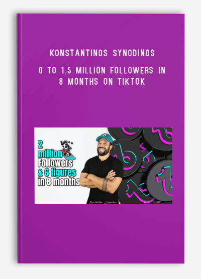 Konstantinos Synodinos – 0 To 1.5 Million Followers In 8 Months On Tiktok