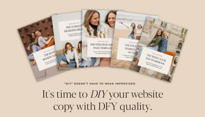 Madison and Haley - The Write Your Site Bundle