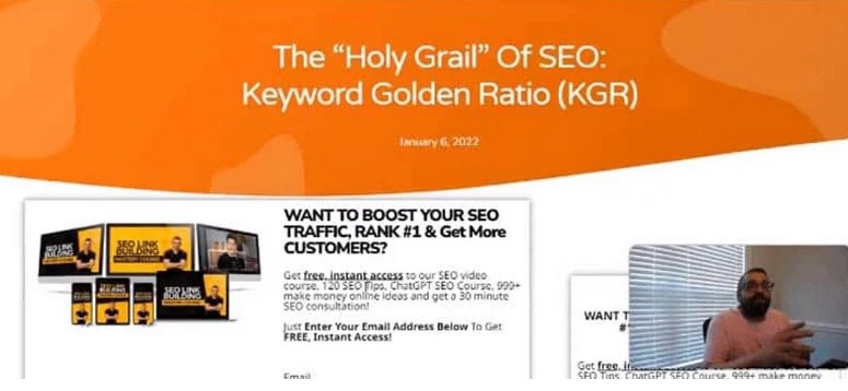 Mark Hess – Keyword Traffic Goldmine