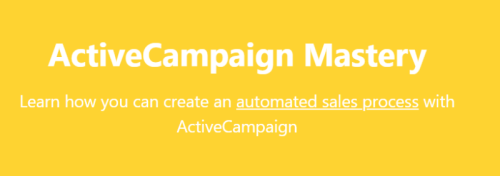 Max Van Collenburg - ActiveCampaign Mastery