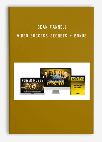 Sean Cannell – Video Success Secrets + Bonus