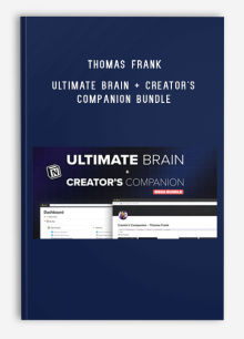 Thomas Frank – Ultimate Brain + Creator's Companion Bundle