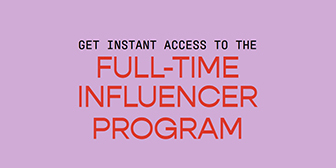 Tina Lee – Full-Time Influencer