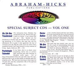 Abraham-Hicks – Special Subjects Series Vol. 1