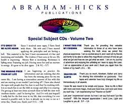 Abraham-Hicks – Special Subjects Series Vol. 2