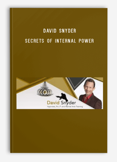 David Snyder – Secrets of Internal Power – Self Defense Supercharge & Self Defense Energetic Bootcamp 2021