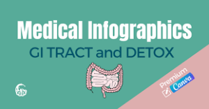 Dr. Lara Salyer – GI TRACT and DETOX Medical Infographics – Premium