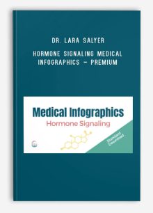 Dr. Lara Salyer – Hormone Signaling Medical Infographics – Premium