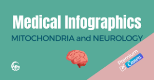 Dr. Lara Salyer – MITOCHONDRIA and NEUROLOGY Medical Infographics – Premium