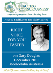 Gary M. Douglas – Facilitator Series – Right Voice For You