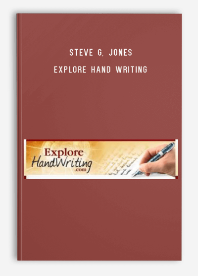 Steve G, Jones – Explore Hand Writing