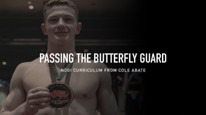 Cole Abate – AOJ Passing Butterfly Guard No Gi