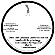 Dave Dobson – No Fault Psychology-Hypnosis Set II