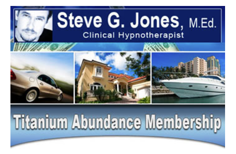 Dr. Steve G. Jones – Abundance Titanium Membership (Full 12 months)